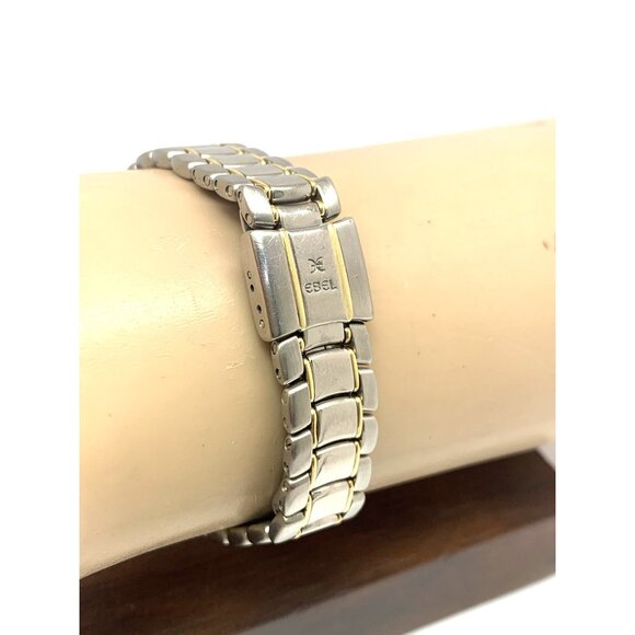 Ebel Women's Watch Swiss Quartz Diamond Mother of Pearl Dial Two Tone 18k Steel - Picture 10 of 14